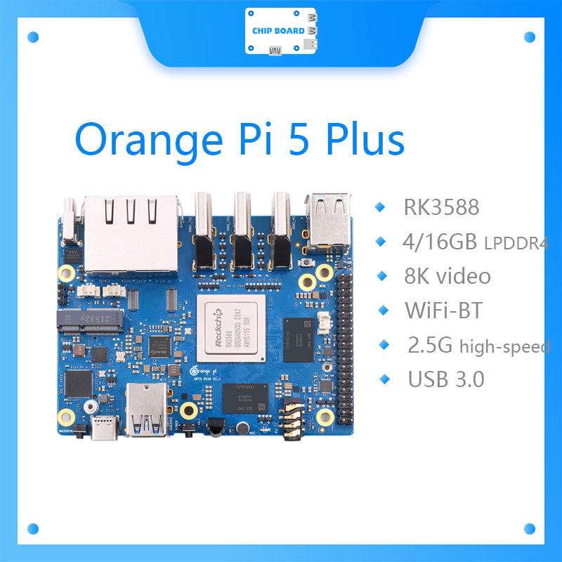 Radxa Rock 5B 16Gb - Плата для компьютера Orange Pi 5