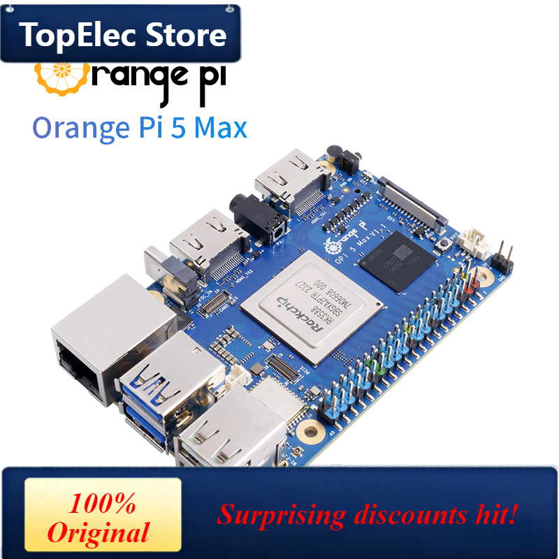 Orange Pi 5 Max с LPDDR5, Rock – обзор и цена Orange Pi 5 Max Rk3588