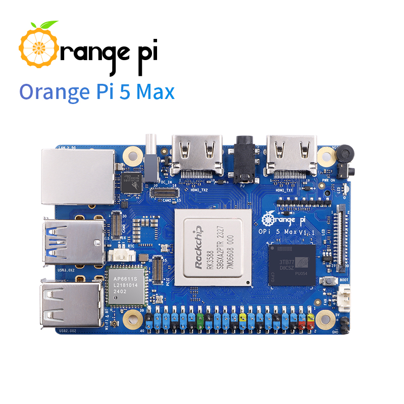 Orange Pi 5 Max с LPDDR5, Rock – обзор и цена Orange Pi 5 Max Rk3588