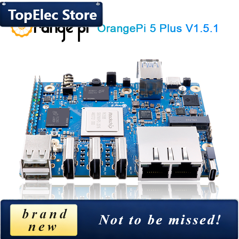Мини-ПК TopElec Orange Pi5 Plu – обзор и цена Rk3588 Mini Pc Board